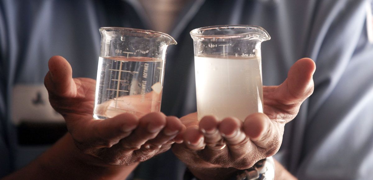 Осветление воды